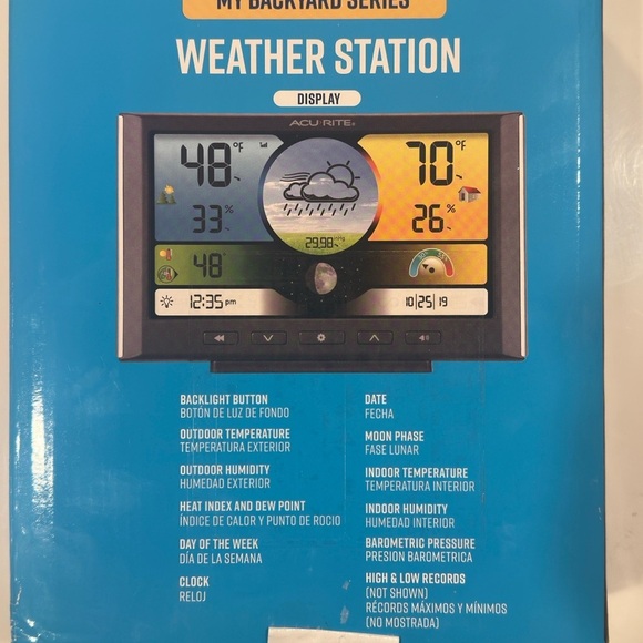 AcuRite Weather Station with Remote Sensor Brand New In Box - Picture 10 of 13